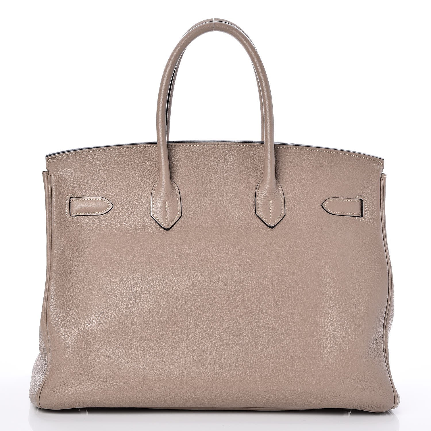 Hermes Taurillon Clemence Birkin 35 Gris Tourterelle 4 of 36