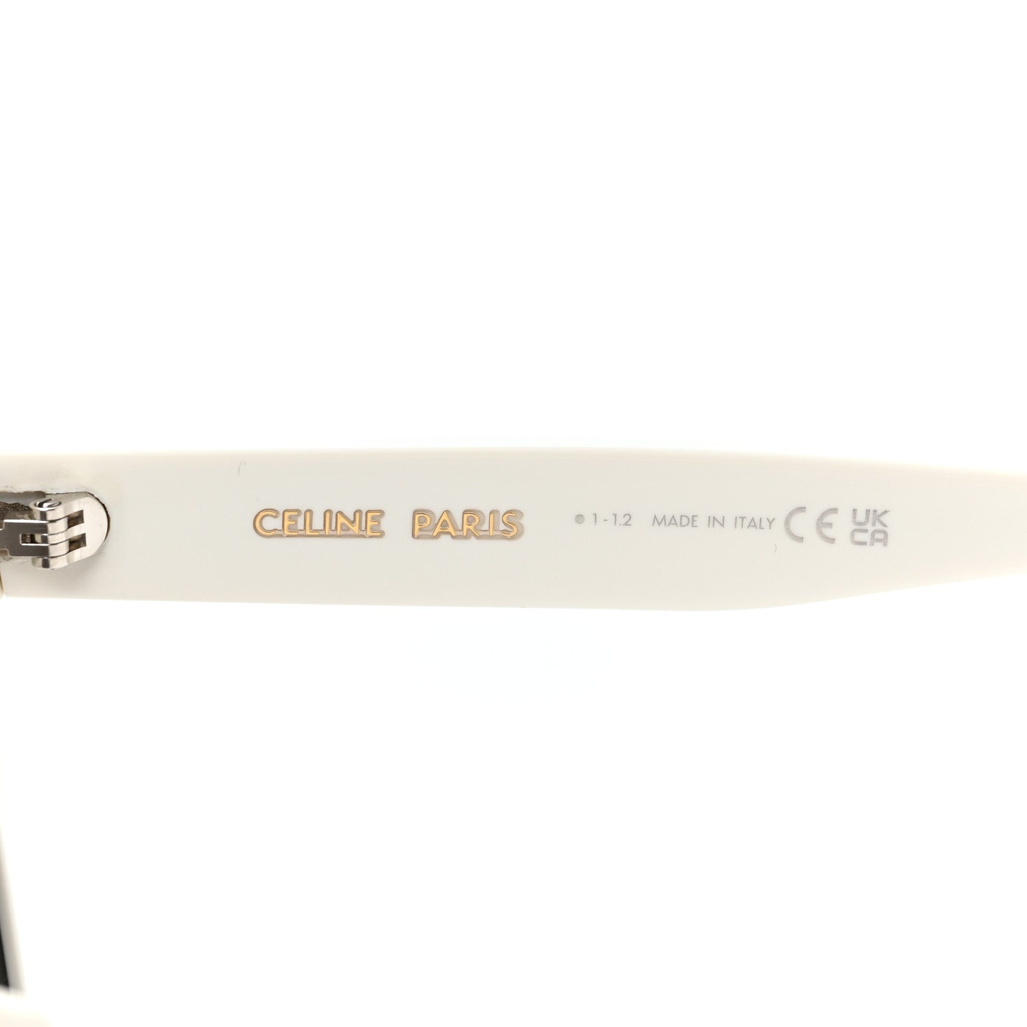 Celine Acetate Sunglasses CL40198F White 5 of 6