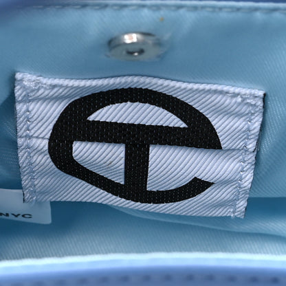 Telfar Vegan Leather Small Shopping Bag Cerulean 7 of 10