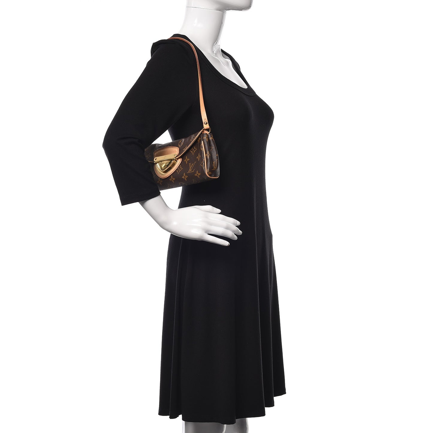 Monogram Beverly Clutch