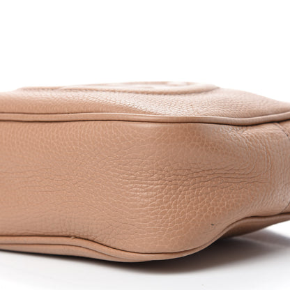 Gucci Pebbled Calfskin Small Soho Disco Bag Rose Beige 7 of 12