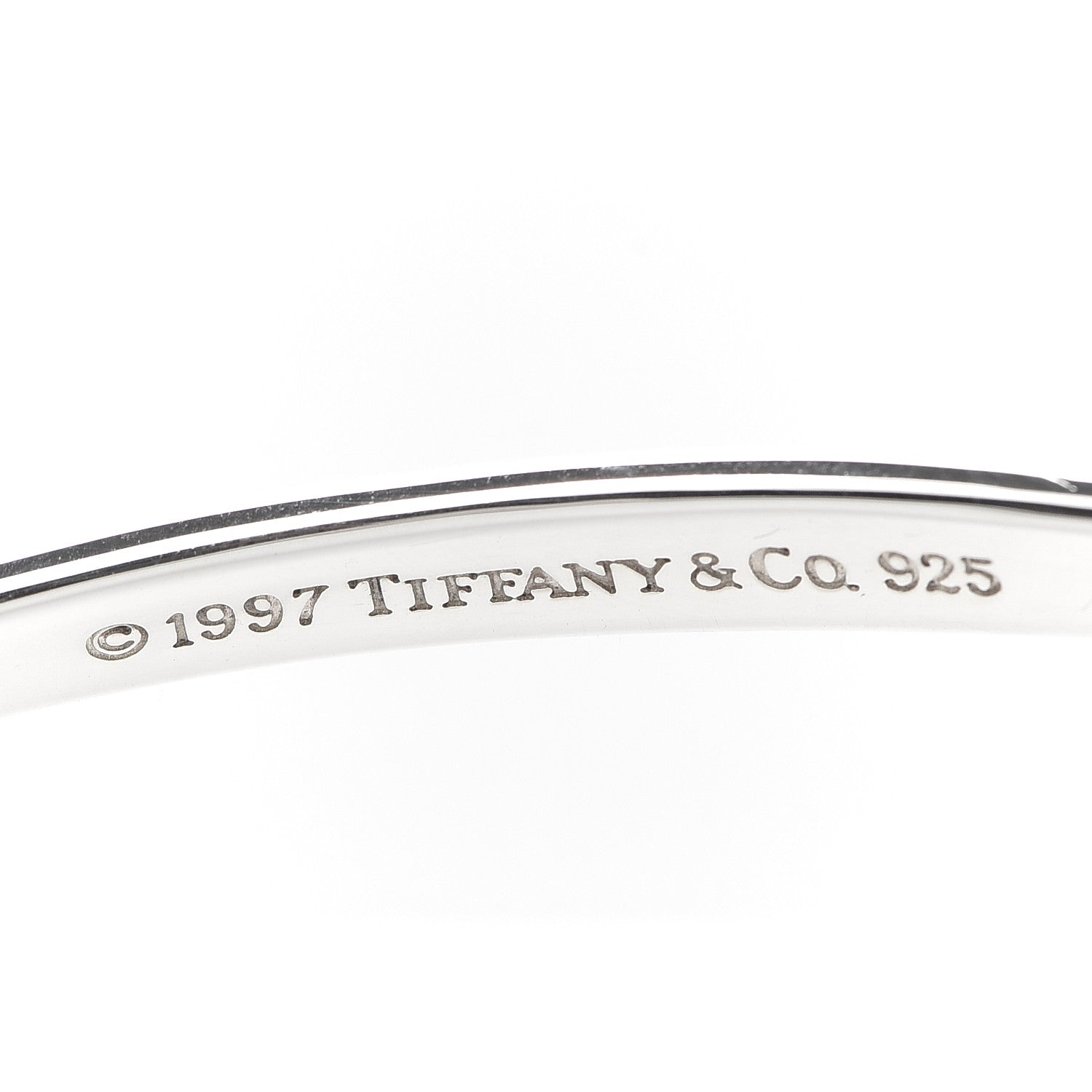 Tiffany Sterling Silver 1837 Collar Necklace 3 of 4