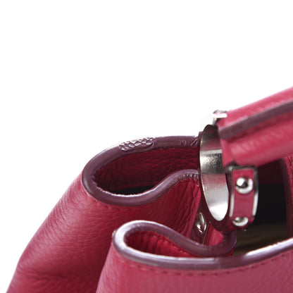 Louis Vuitton Taurillon Capucines MM Fuchsia 15 of 17