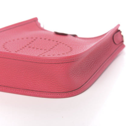 Hermes Taurillon Clemence Evelyne TPM Rose Extreme 8 of 10