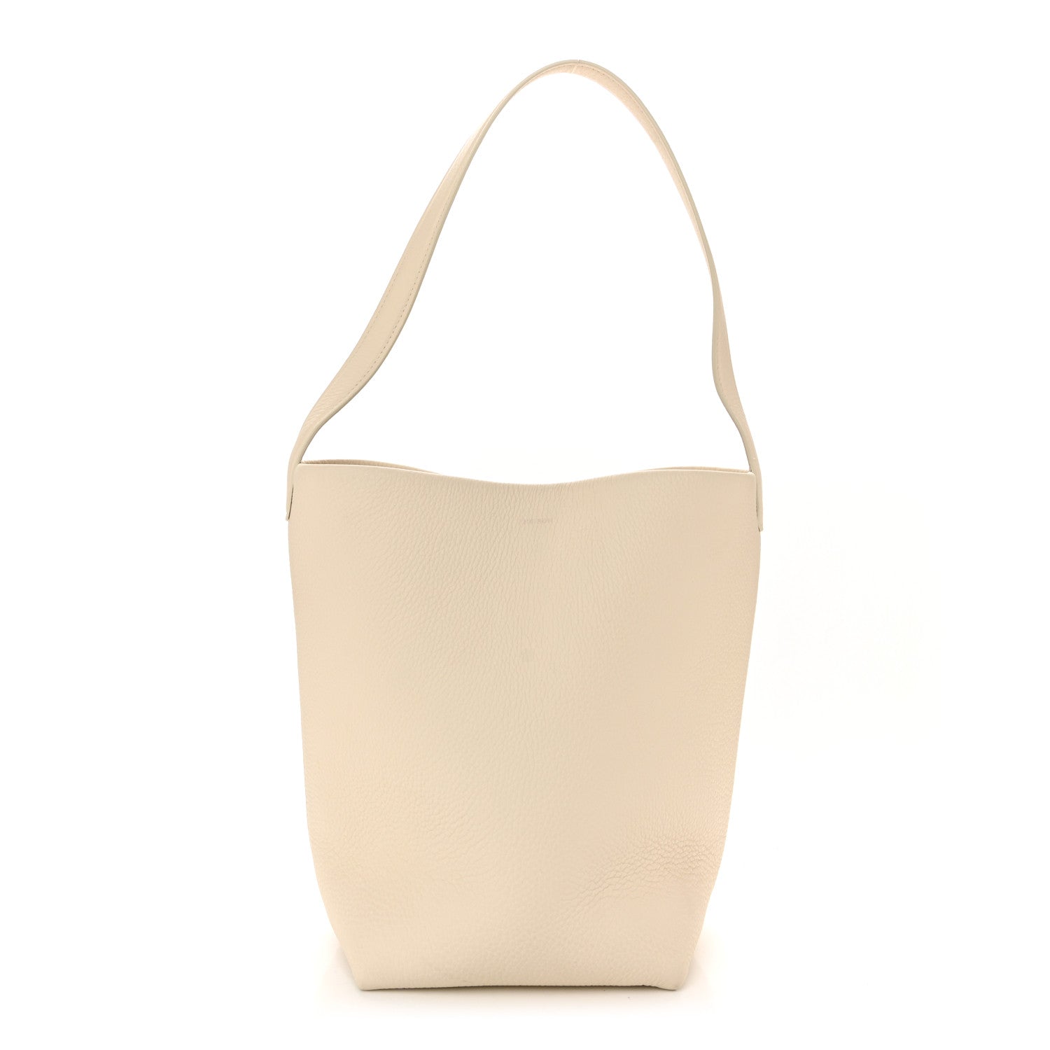 The Row Grained Calfskin Medium N/S Park Tote Ivory 2 of 23