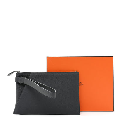 Hermes Togo Cabavertige 24 Pouch Gris Misty 9 of 9