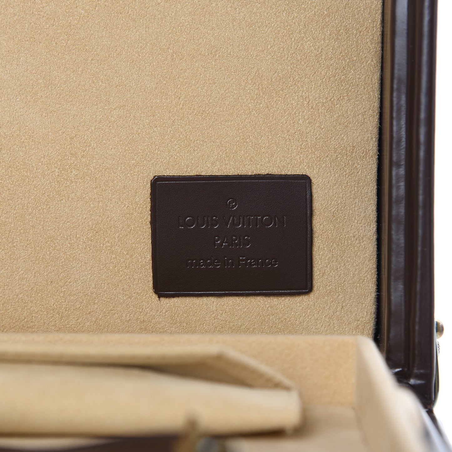 Calfskin Jewelry Trunk Brown