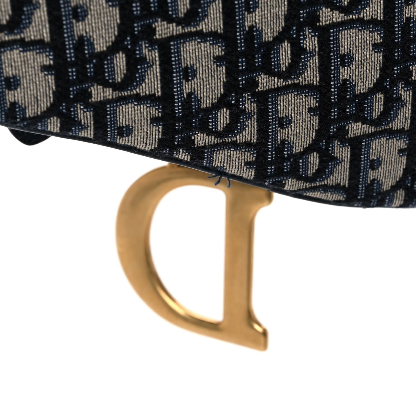 Oblique Saddle Bag Blue