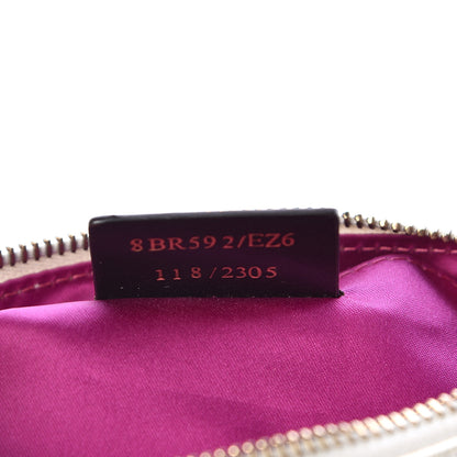 Fendi Zucca Spalmati Rose Ladybug Pochette White 7 of 11