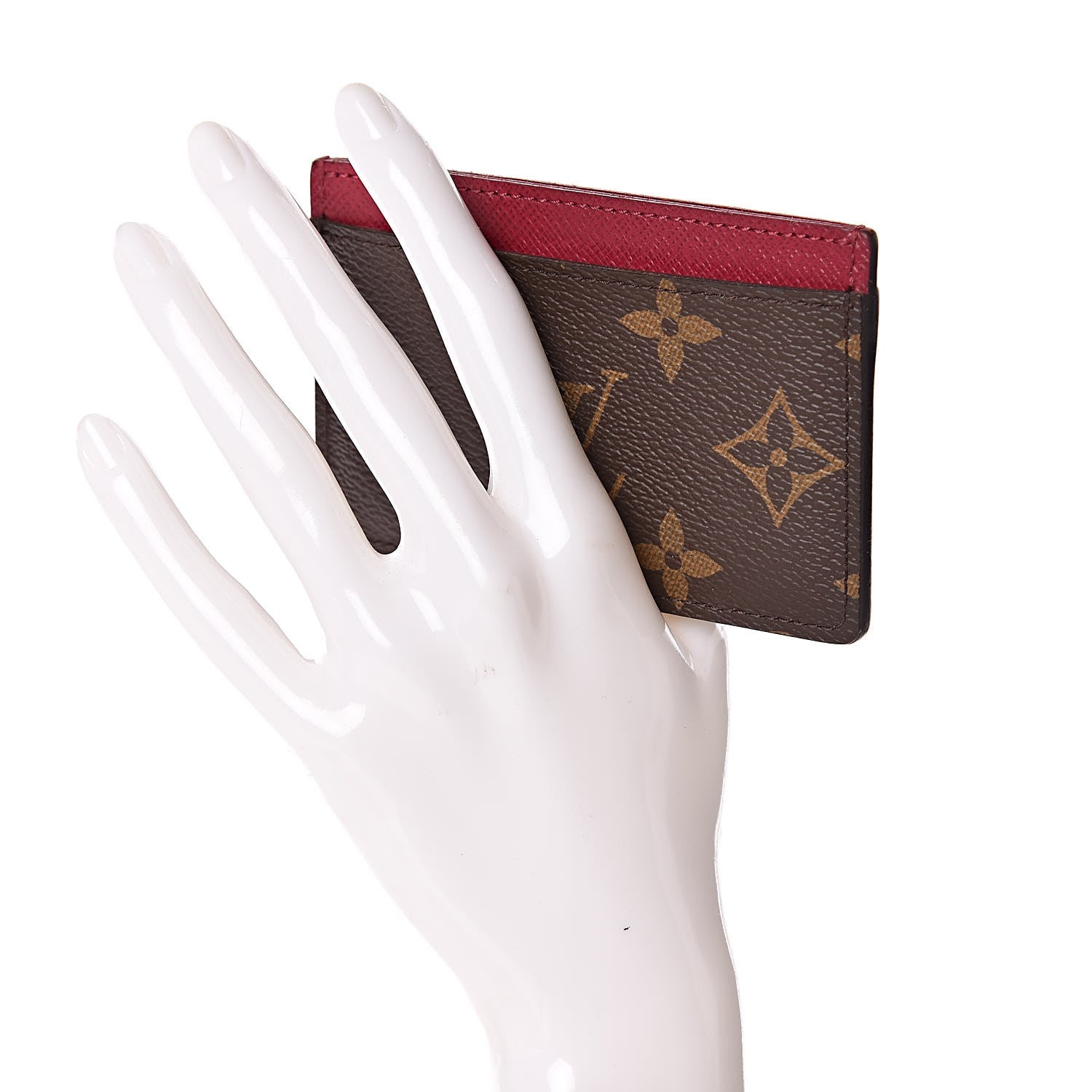 Louis Vuitton Monogram Card Holder Fuchsia 2 of 8