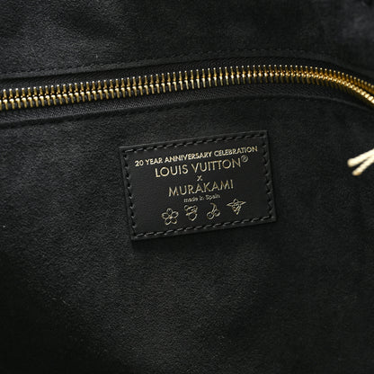 Louis Vuitton LV X TM Empreinte Flowers Neverfull MM Black 7 of 10