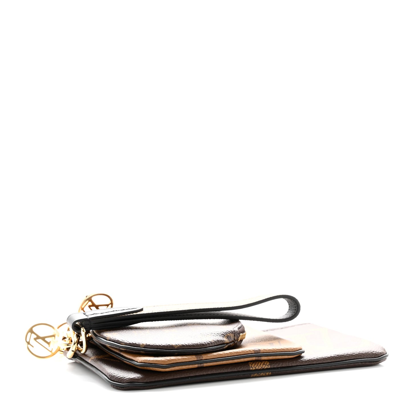 Reverse Monogram Giant Trio Pouch