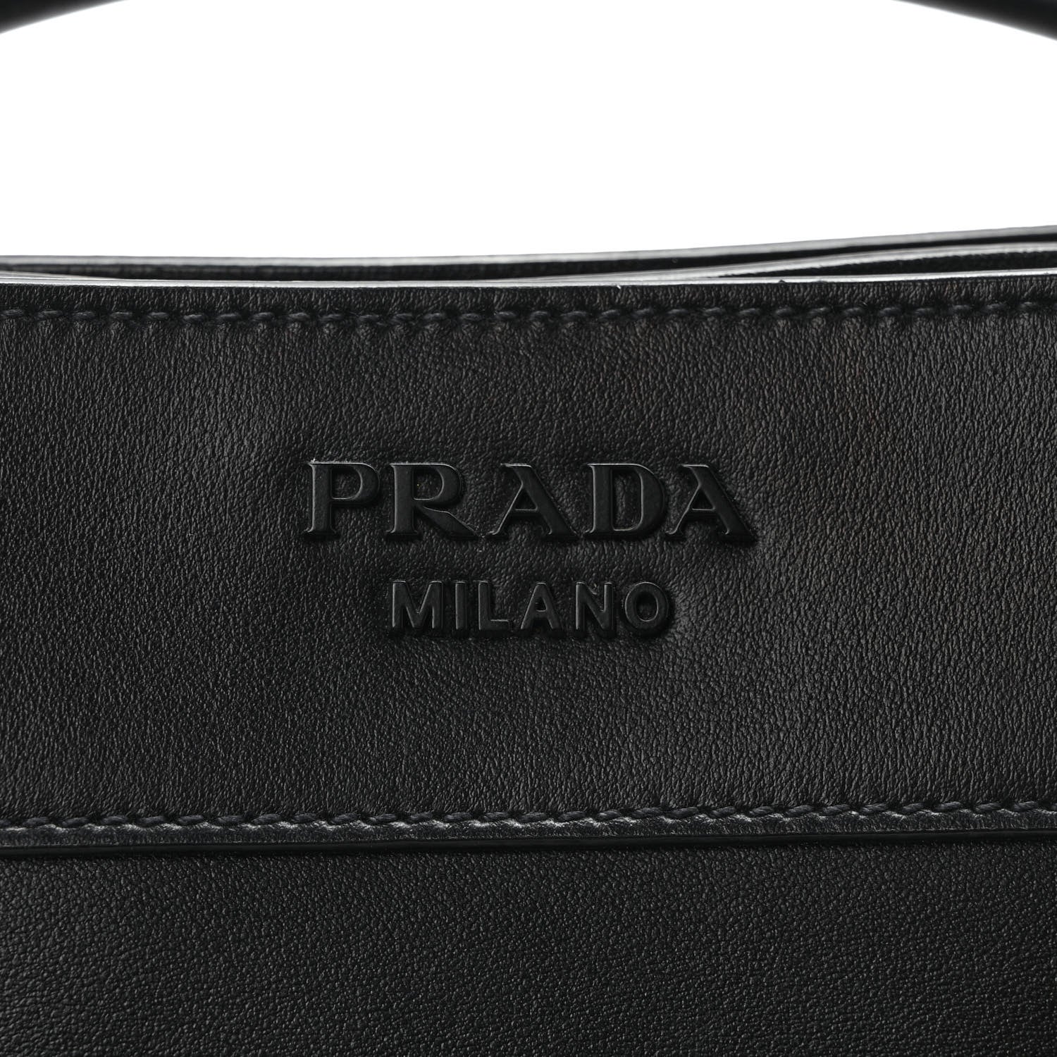 Prada City Calfskin Small Margit Bag Black 9 of 9