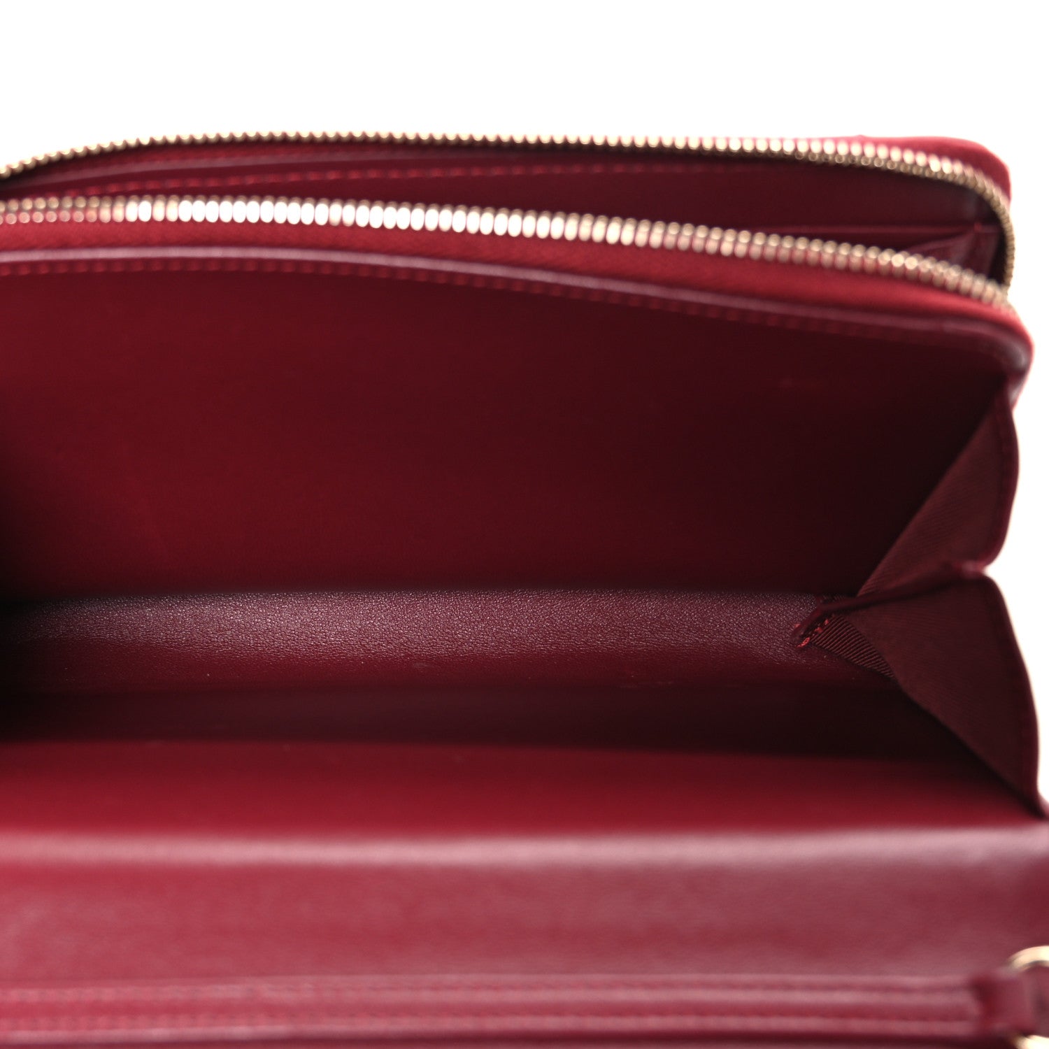 Chanel Lambskin Quilted Phone Holder Wallet on Removable Chain Burgundy 6 of 14
