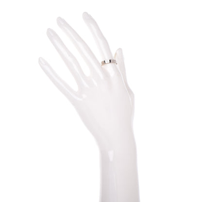 Cartier 18K White Gold 3.5mm LOVE Wedding Band Ring 54 6.75 2 of 6