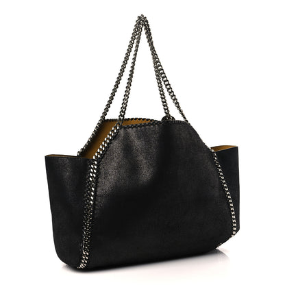 Stella McCartney Shaggy Deer Falabella Reversible Tote Black 4 of 9