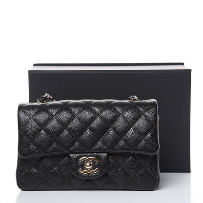 Chanel Caviar Quilted Mini Rectangular Flap Black 10 of 10