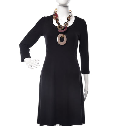 Hermes Lacquered Wood Buffalo Horn Duncan Necklace 2 of 6