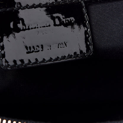 Christian Dior Patent Cannage Small Dior Soft Shopping Tote Black 6 of 8
