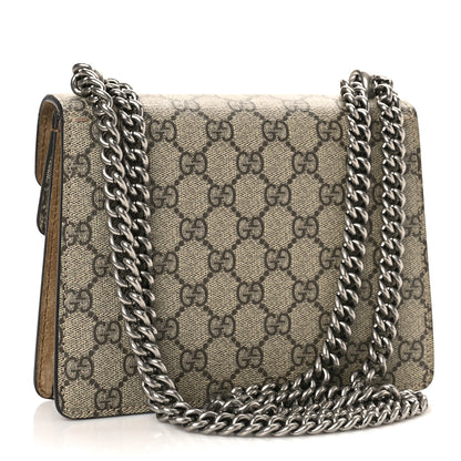 Gucci GG Supreme Monogram Mini Dionysus Shoulder Bag Taupe 3 of 12