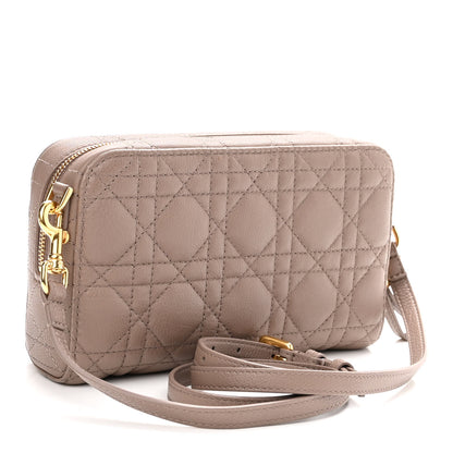 Christian Dior Supple Calfskin Caro Double Pouch Warm Taupe 3 of 10
