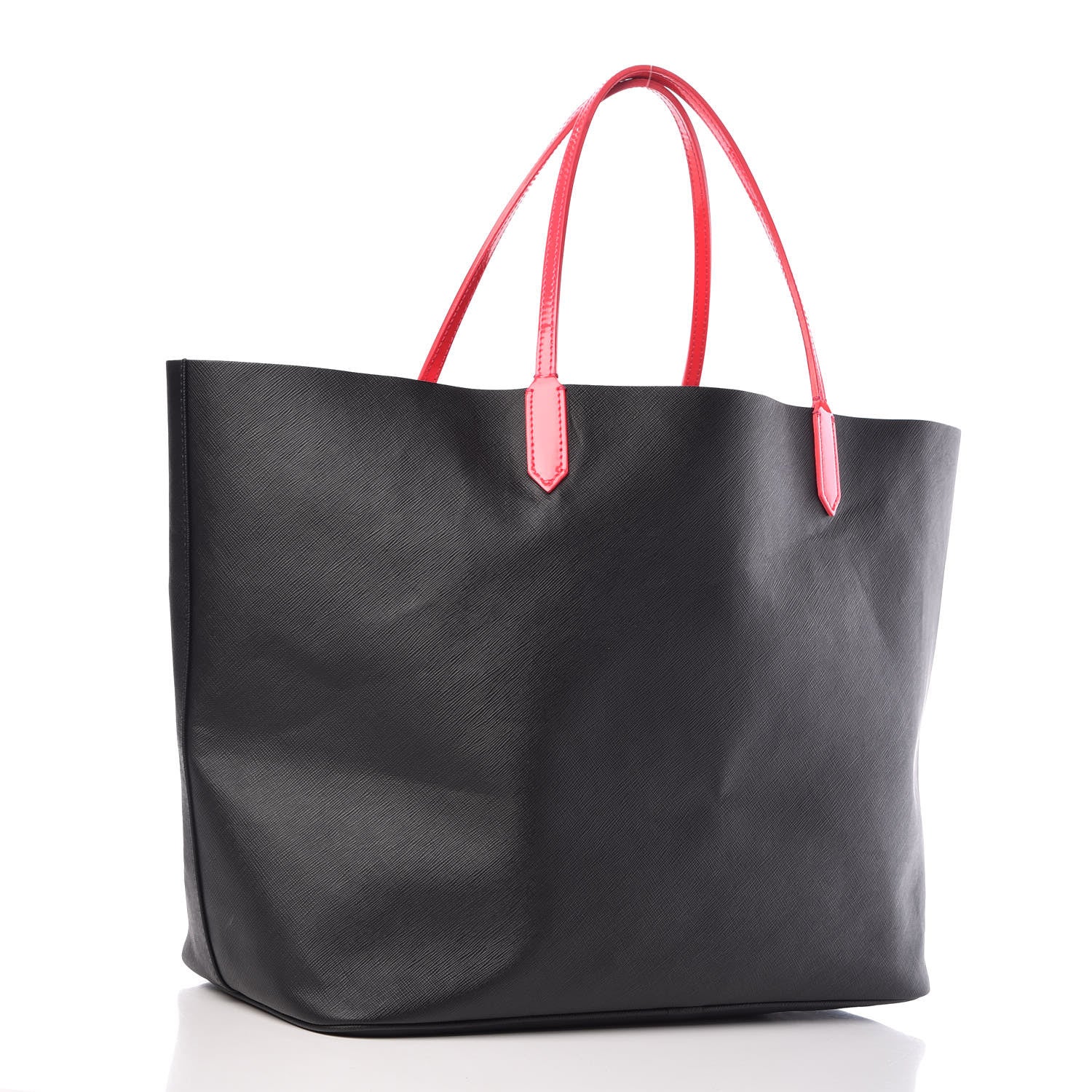 Givenchy Calfskin Large Antigona Tote Black Neon Pink 4 of 12