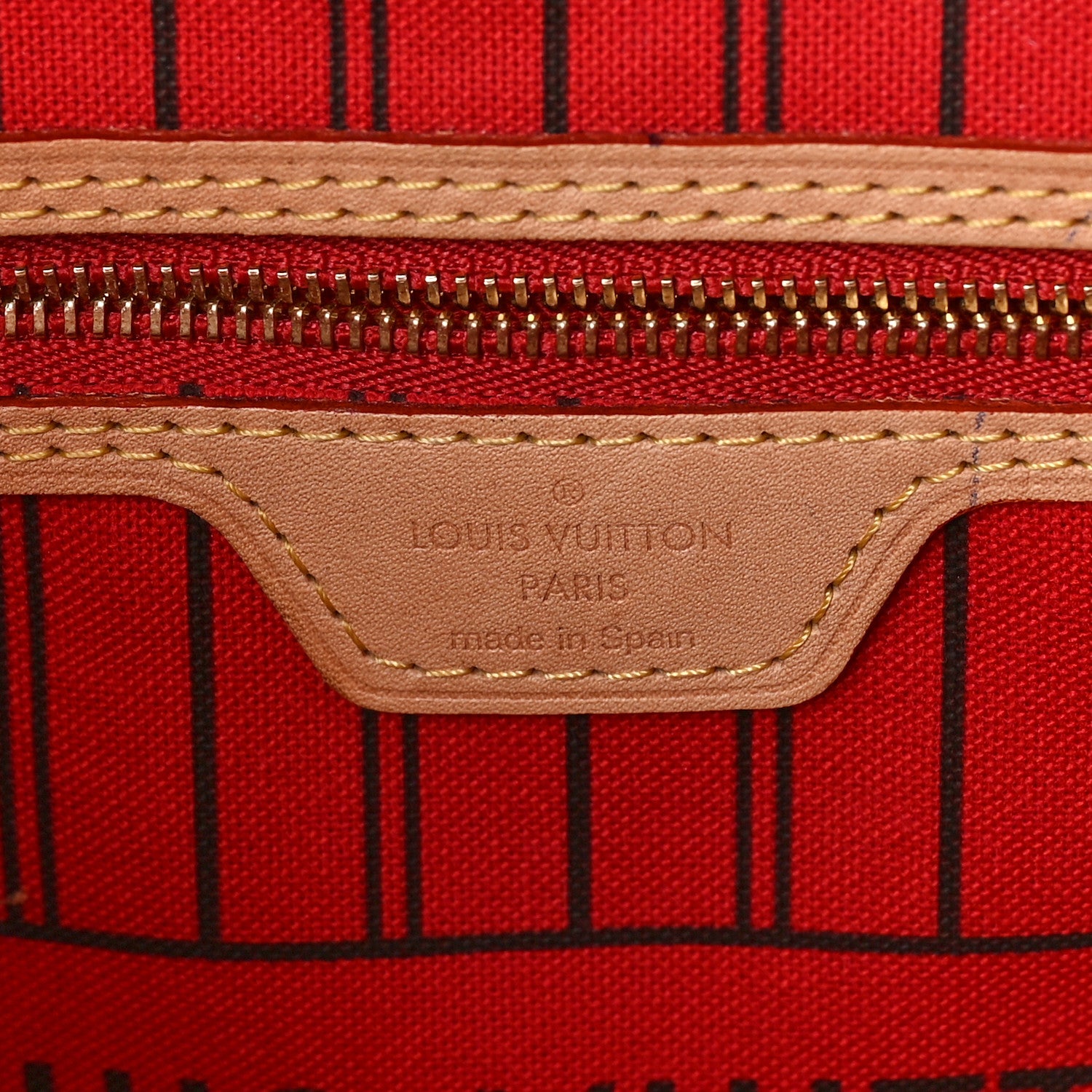Louis Vuitton Monogram Neo Neverfull MM Cherry 6 of 10