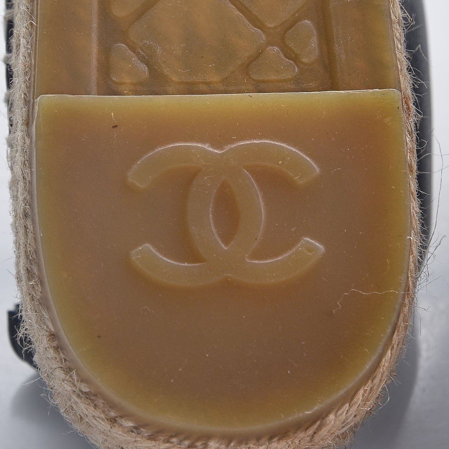 Lambskin CC Espadrilles 38 Black