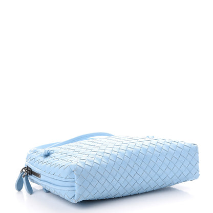 Bottega Veneta Nappa Intrecciato Crossbody Pillow Light Blue 4 of 8