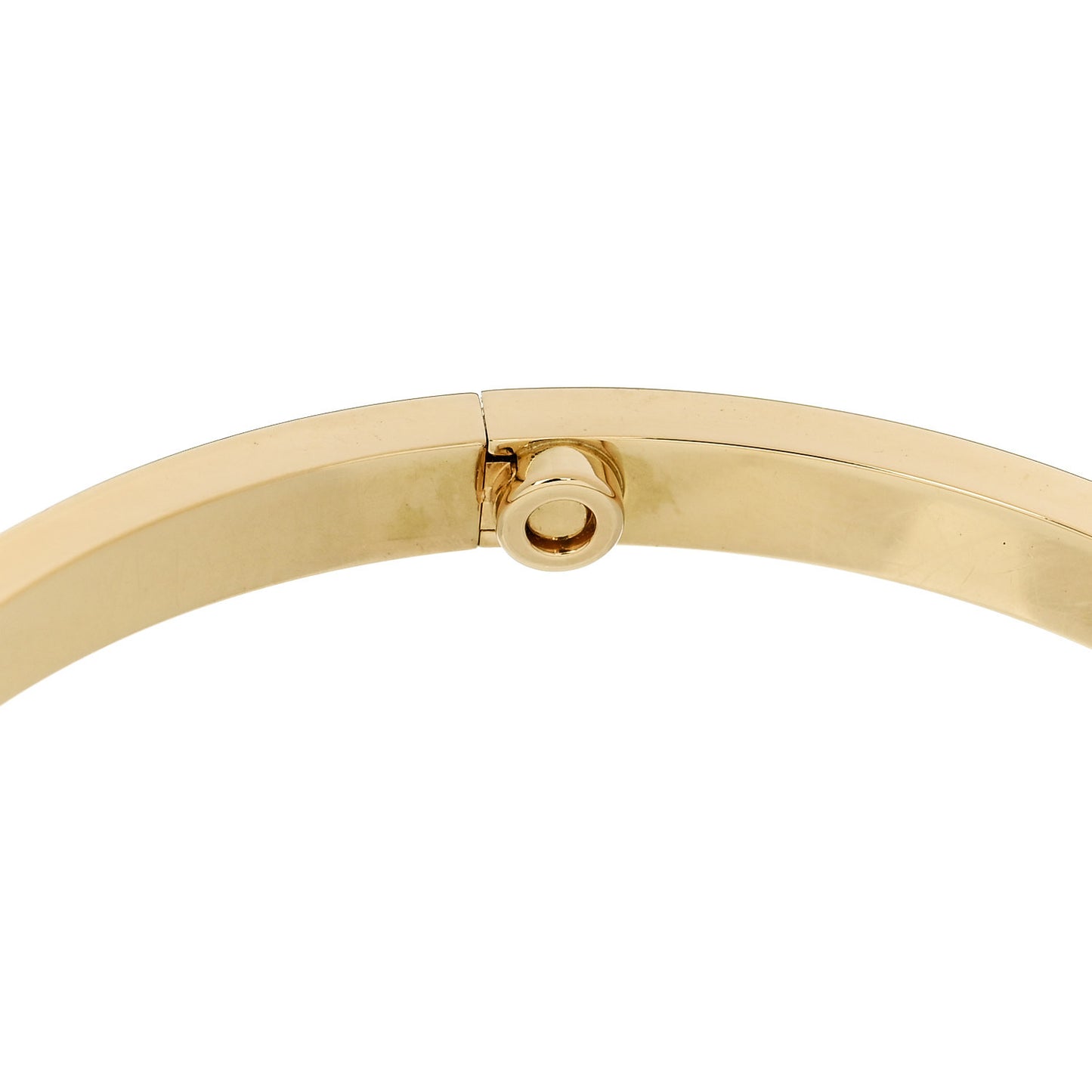 18K Yellow Gold Small LOVE Bracelet 17