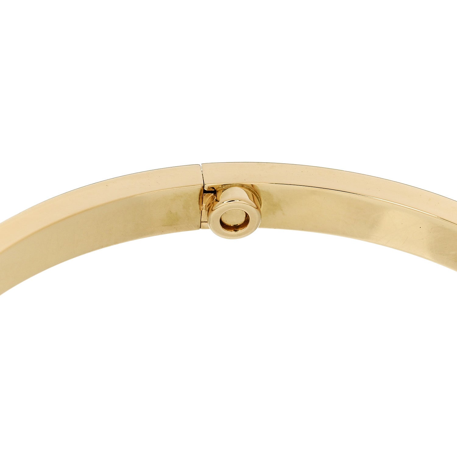 Cartier 18K Yellow Gold Small LOVE Bracelet 17 7 of 8