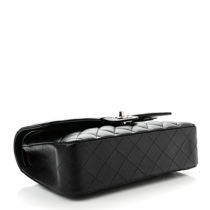 Chanel Caviar Quilted Medium Double Flap Black 4 of 10