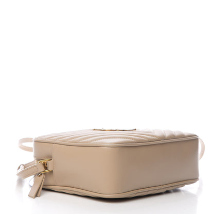 Saint Laurent Calfskin Matelasse Monogram Lou Camera Bag Dusty Grey 3 of 8
