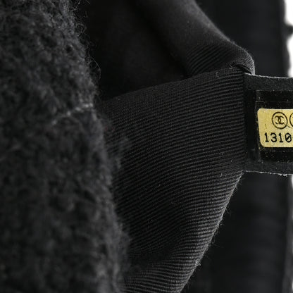 Chanel Easy Tweed Jumbo Reissue Messenger Flap Black 7 of 19