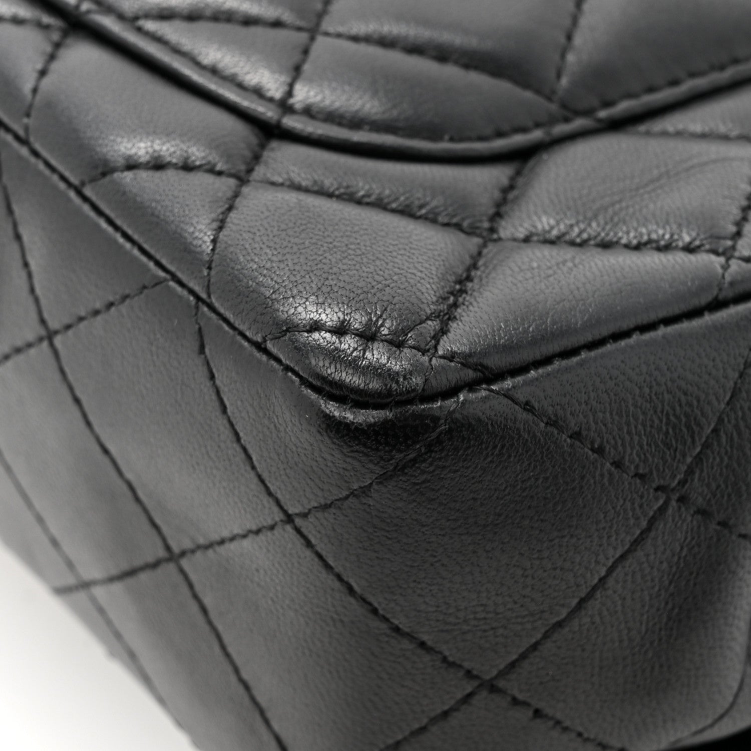 Chanel Lambskin Quilted Mini Coco Charms Rectangular Flap Black 12 of 13
