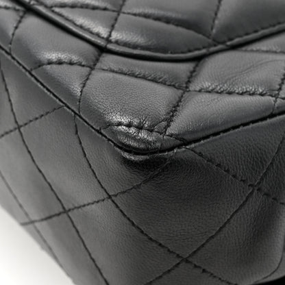 Chanel Lambskin Quilted Mini Coco Charms Rectangular Flap Black 12 of 13