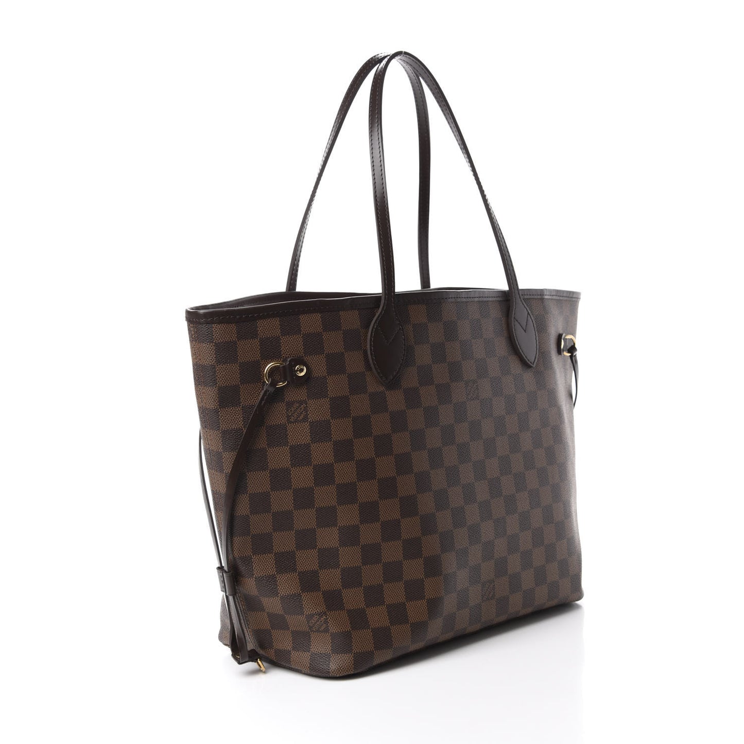 Damier Ebene Neo Neverfull MM Rose Ballerine