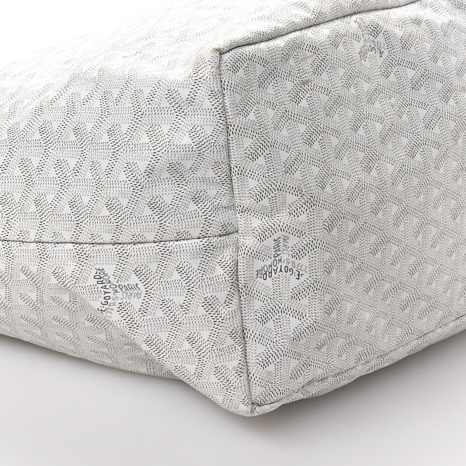 Goyard Goyardine Saint Louis GM White 8 of 10