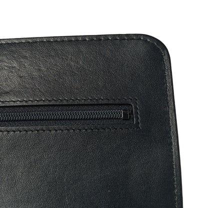 Chanel Caviar Quilted Boy Wallet On Chain WOC Navy 11 of 18