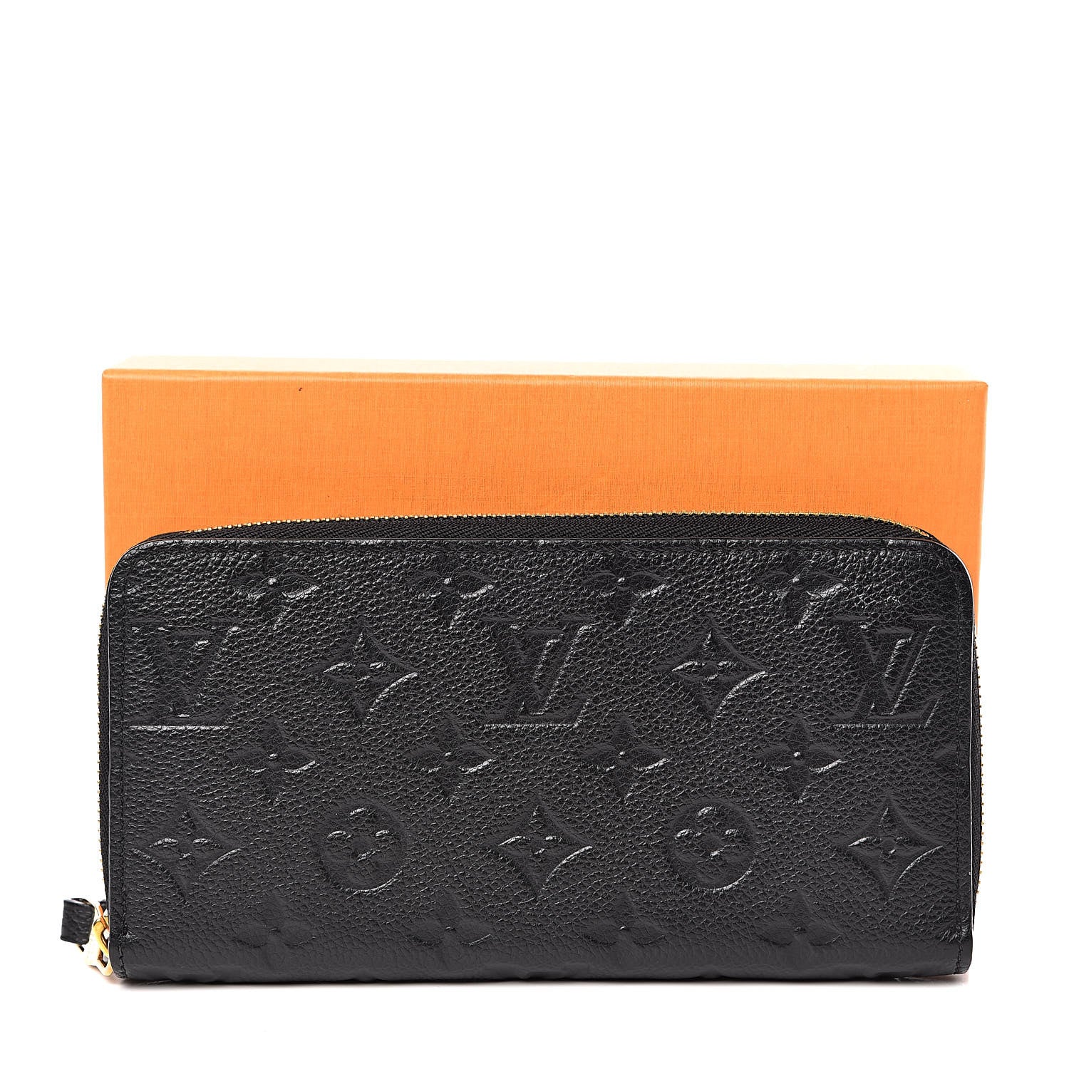 Louis Vuitton Empreinte Zippy Wallet Black 7 of 7