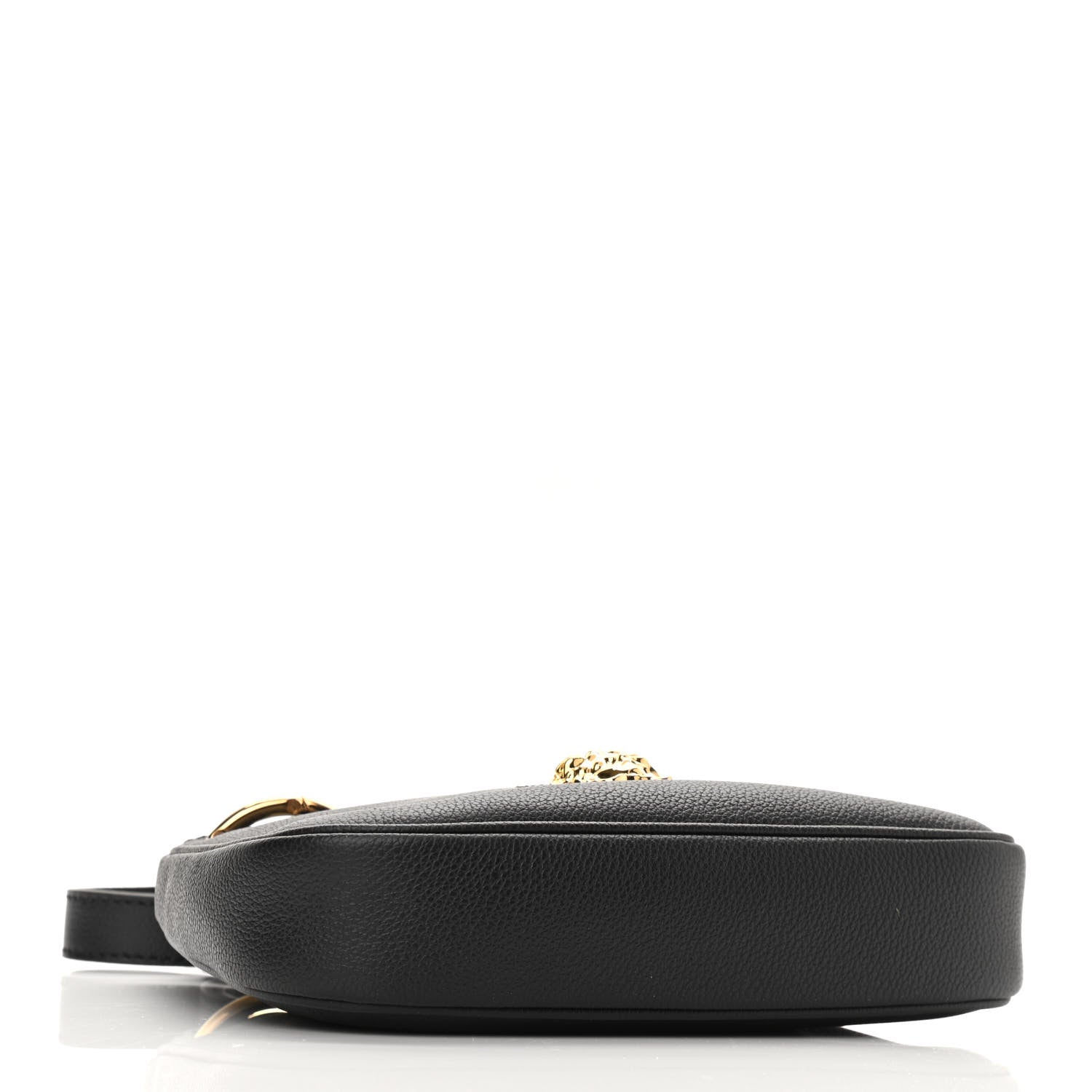 Versace Calfskin La Medusa Small Hobo Crossbody Black 3 of 8