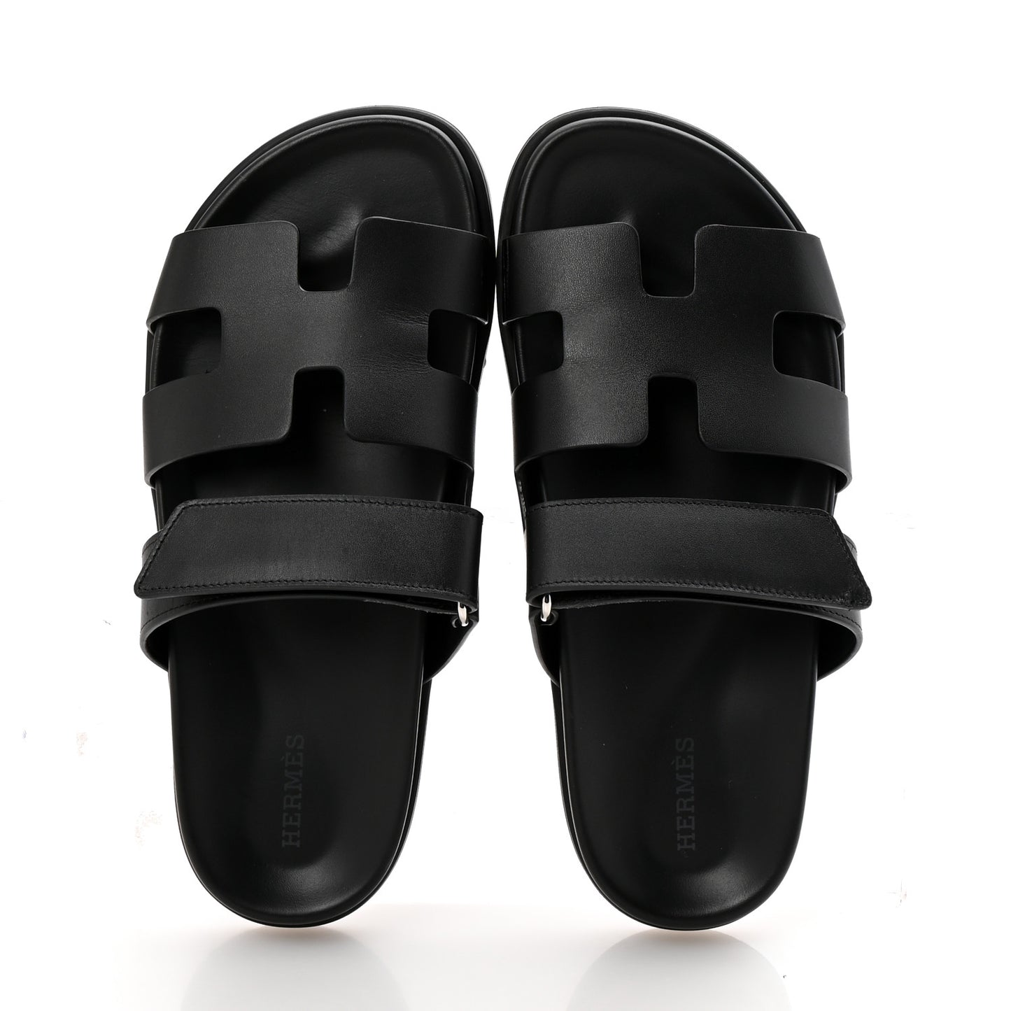 Calfskin Womens Chypre Sandals 38 Black