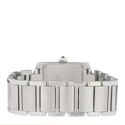 Cartier Stainless Steel 25mm Tank Francaise Quartz Watch 3 of 4