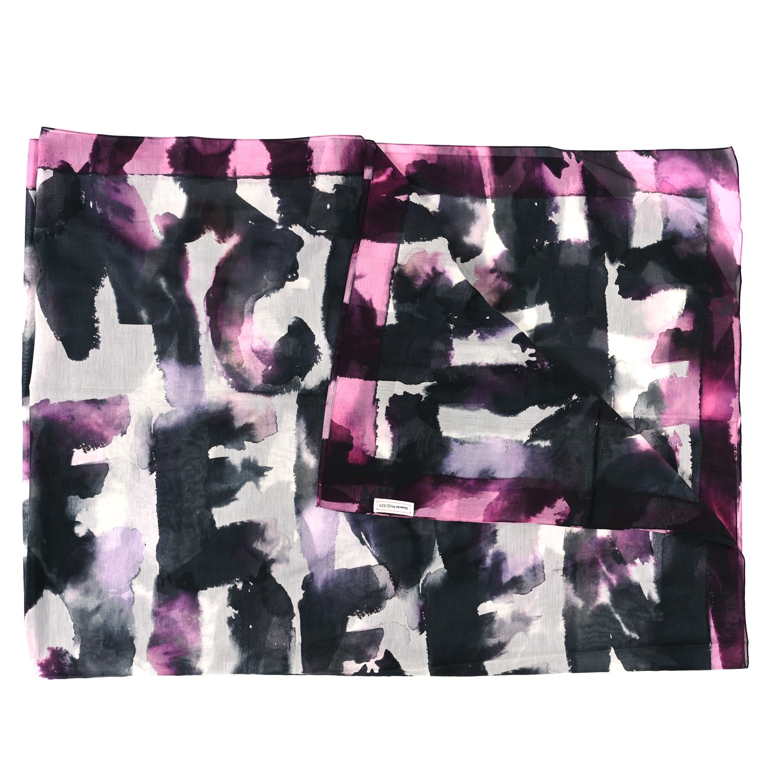 Alexander McQueen Satin Scarf Multicolor 2 of 3
