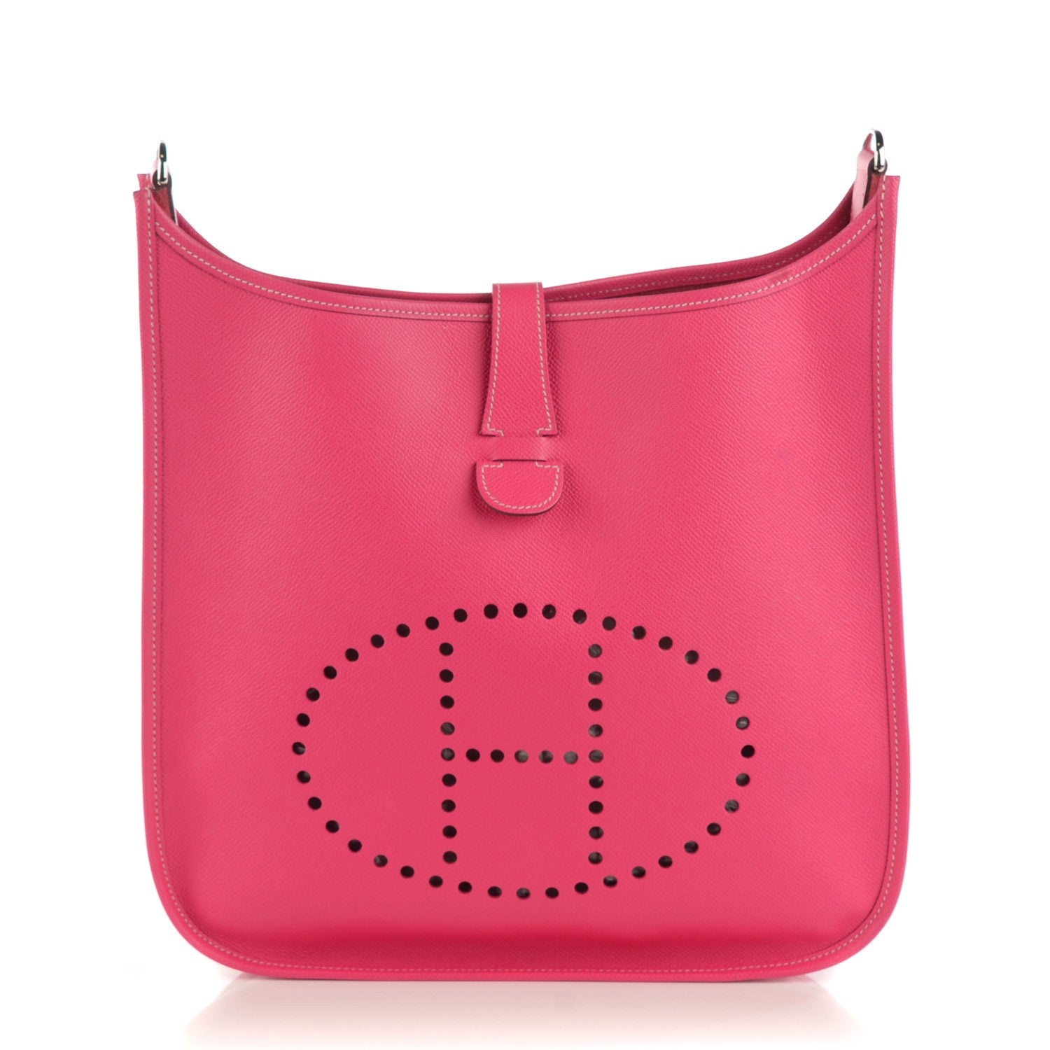 Hermes Epsom Evelyne III GM Rose Tyrien 1 of 9