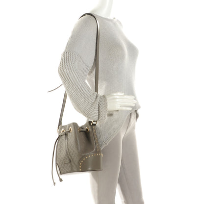 Gucci Bright Diamante Studded Small Bucket Bag Loess 2 of 7