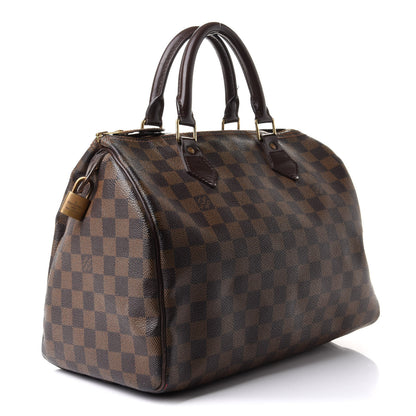 Louis Vuitton Damier Ebene Speedy 30 3 of 15