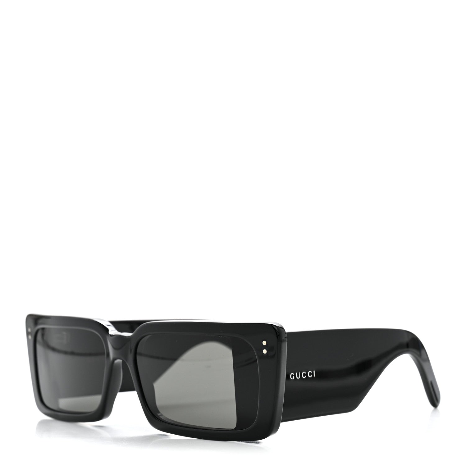 Gucci Acetate Rectangular Flap GG0543S Sunglasses Black 1 of 8
