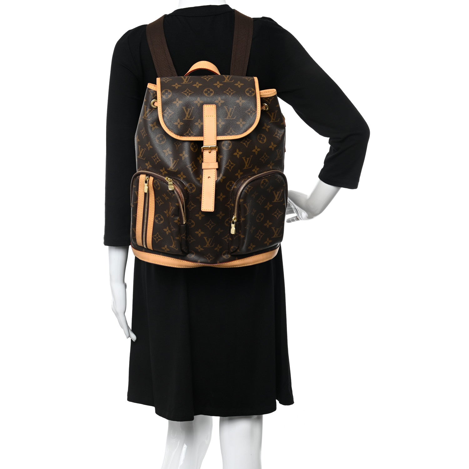 Louis Vuitton Monogram Bosphore Backpack 2 of 10