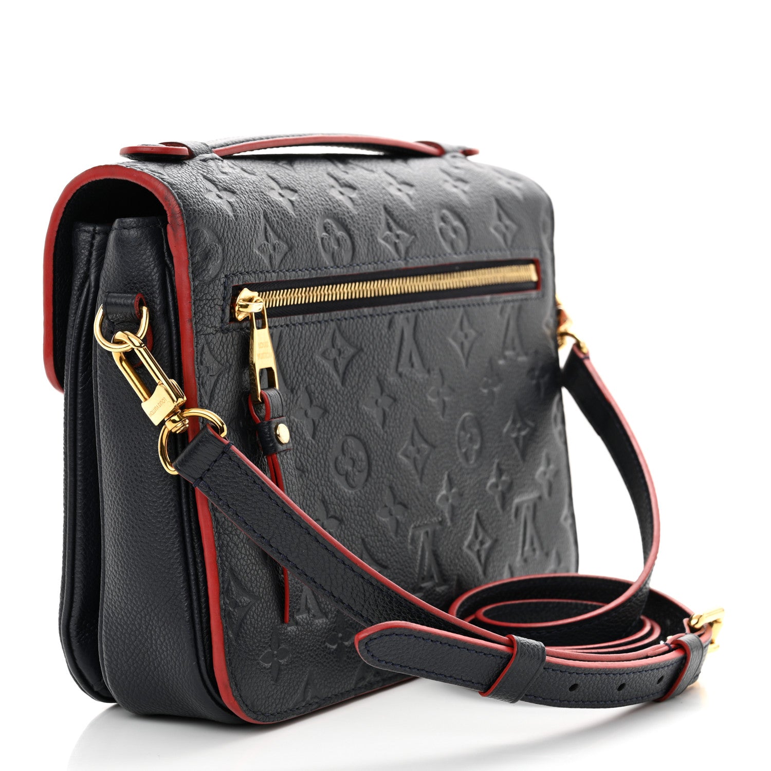 Louis Vuitton Empreinte Pochette Metis Marine Rouge 3 of 16